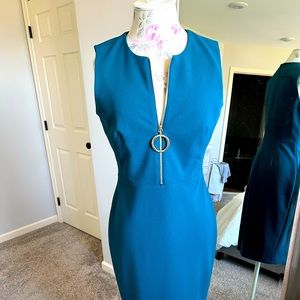 Calvin Klein Gold Detail Dress